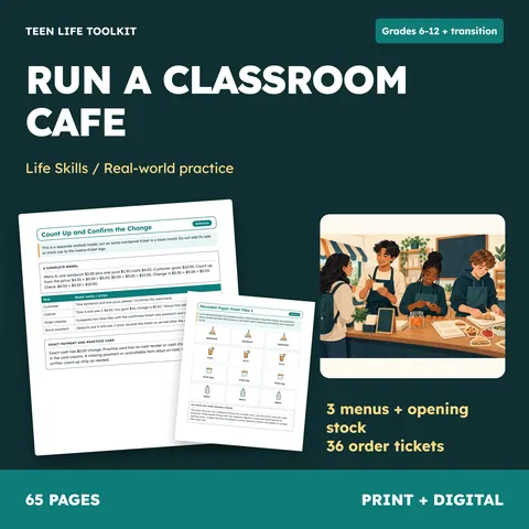 Run a Classroom Cafe cover