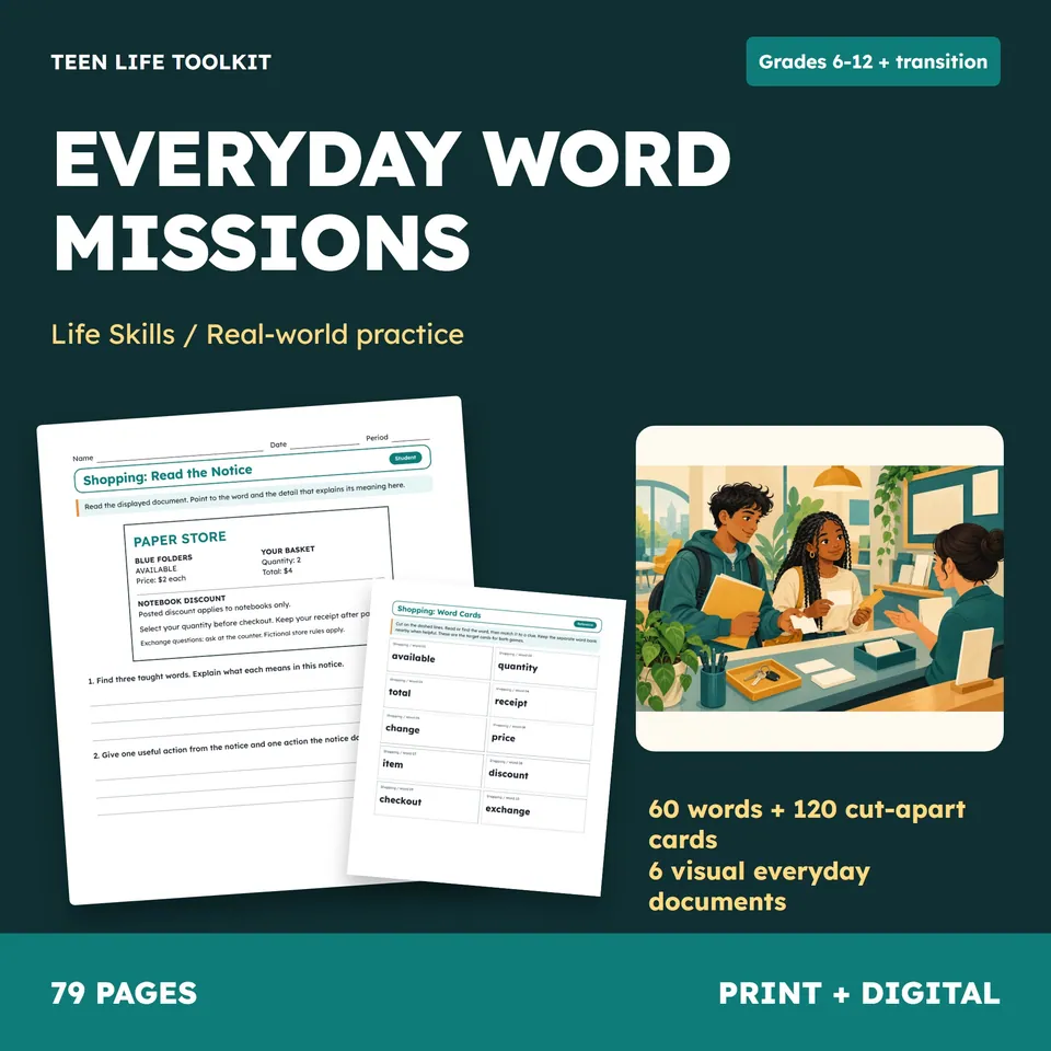 Everyday Word Missions for Teens cover