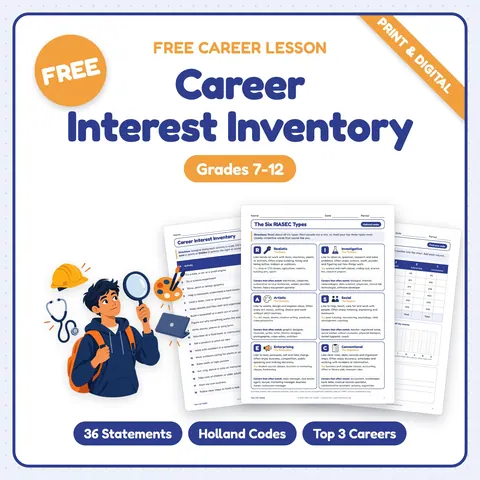 Career Interest Survey for Teens cover