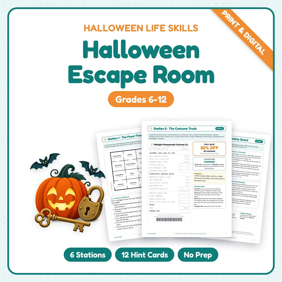 Halloween Escape Room cover