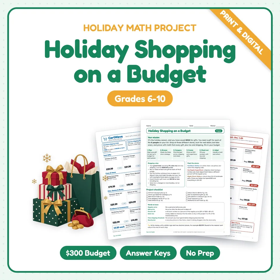Holiday Shopping on a Budget cover