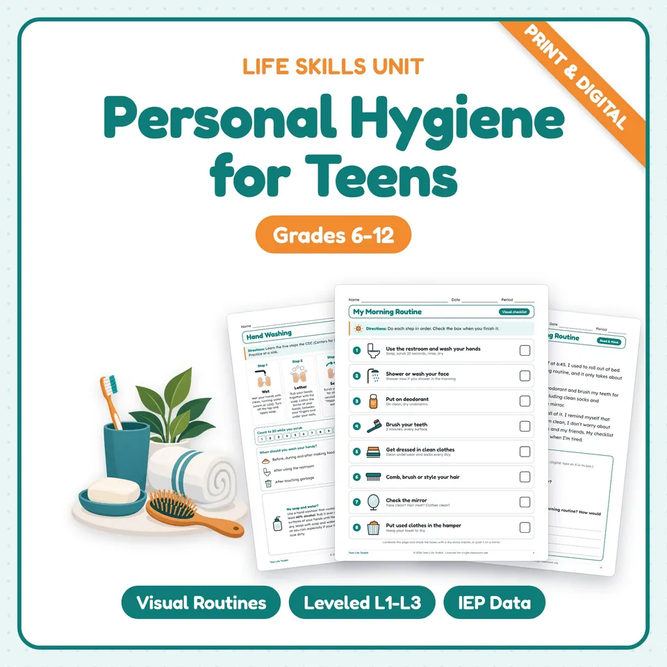 Personal Hygiene for Teens cover