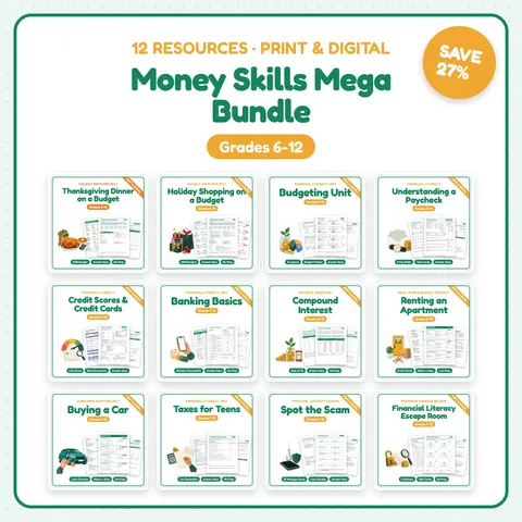 Financial Literacy Bundle cover