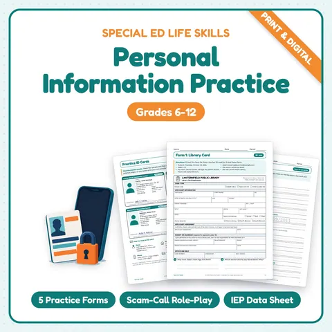 Personal Information Practice cover