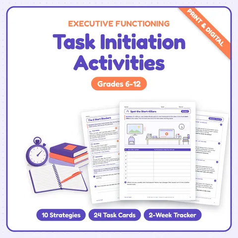 Task Initiation Activities cover