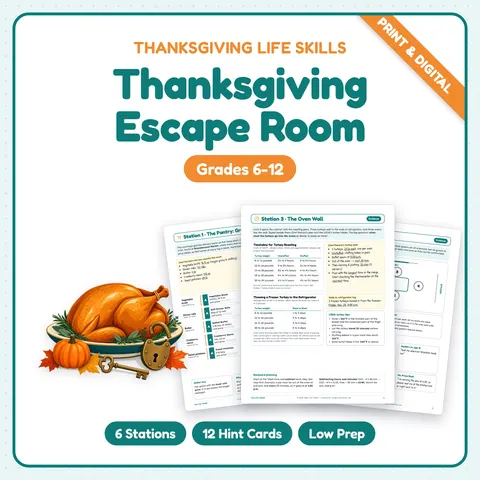Thanksgiving Escape Room cover
