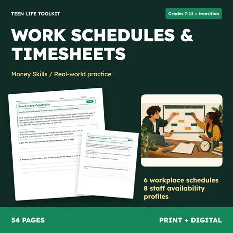 Work Schedules & Timesheets cover